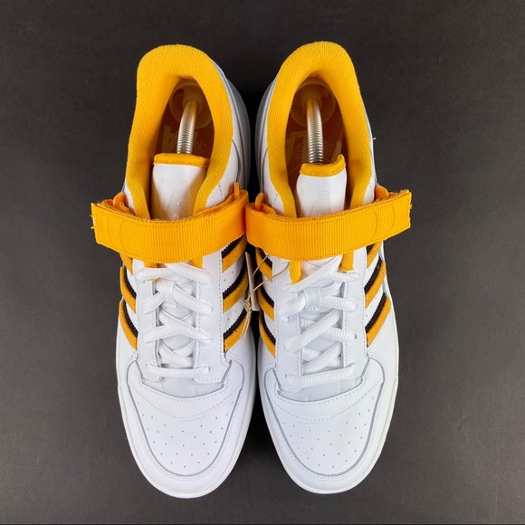 Adidas Men's Forum Low City Pack Los Angeles White Yellow Shoes Sizes 8 - 13 - Picture 8 of 10